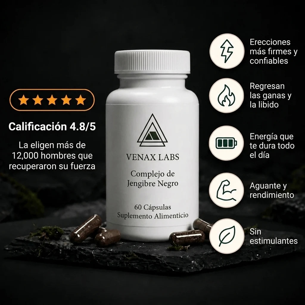 Venax® - Complejo de Jengibre Negro